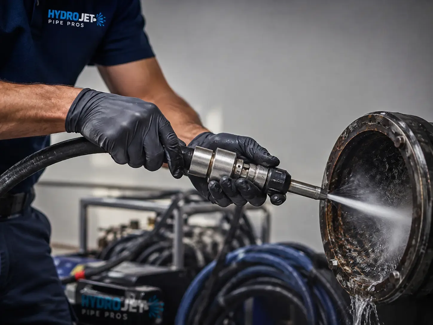 Hydro Jet Pipe Descaling in Crockett, TX
